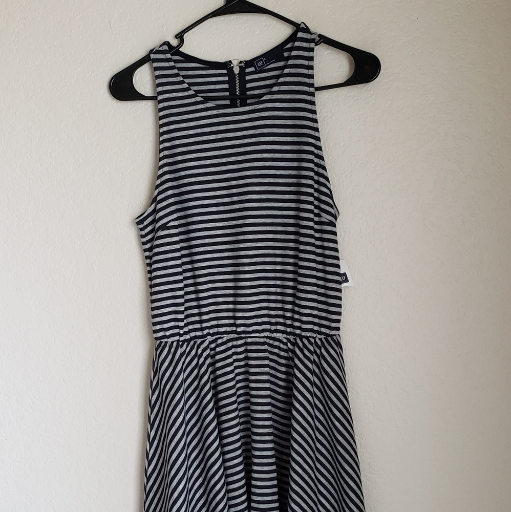 Gap Striped Sleeveless Dress